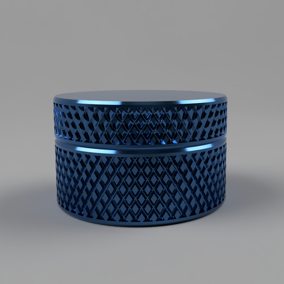 Decorative Storage Container with Screw Lid