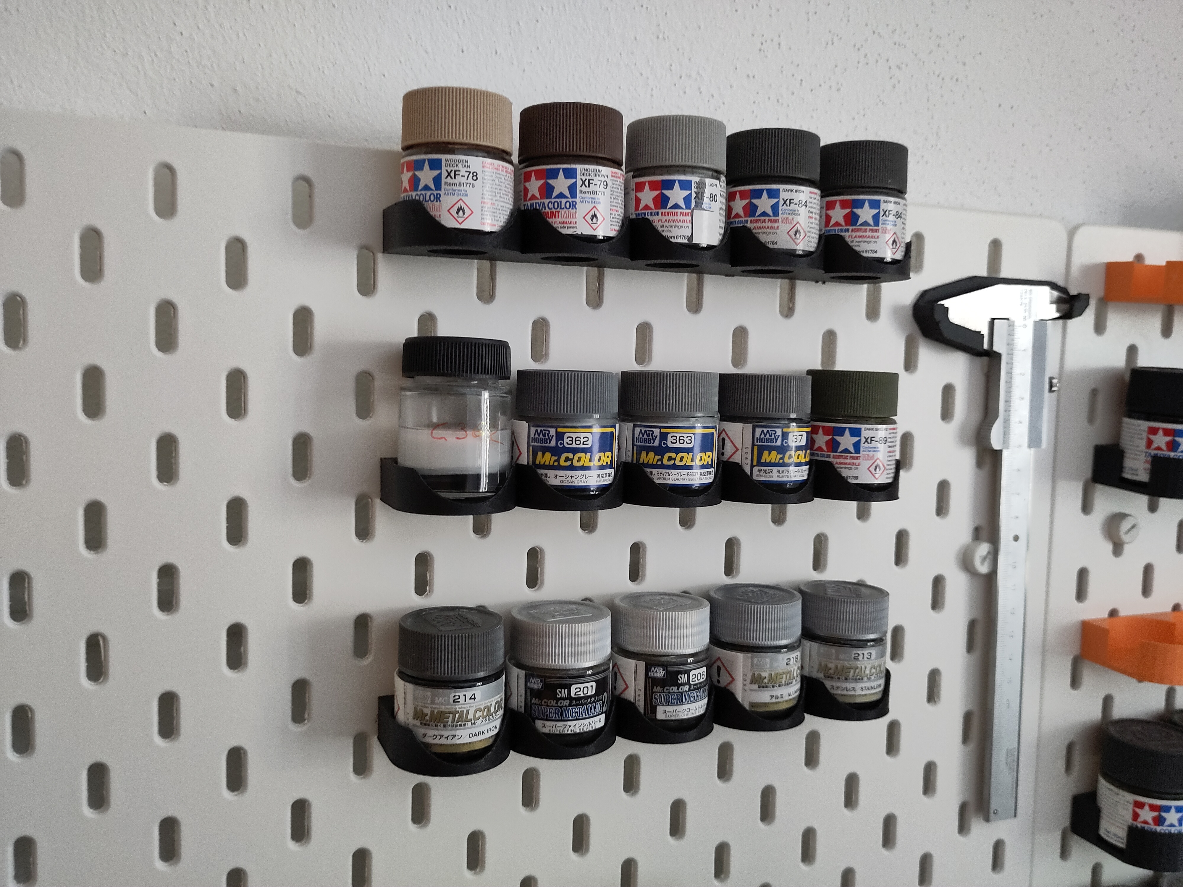 Ikea Skadis 10ml Paint Holder
