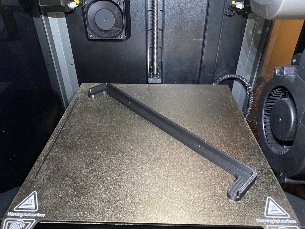Creality K1 universal build PEI/glass alignment stopper adapter