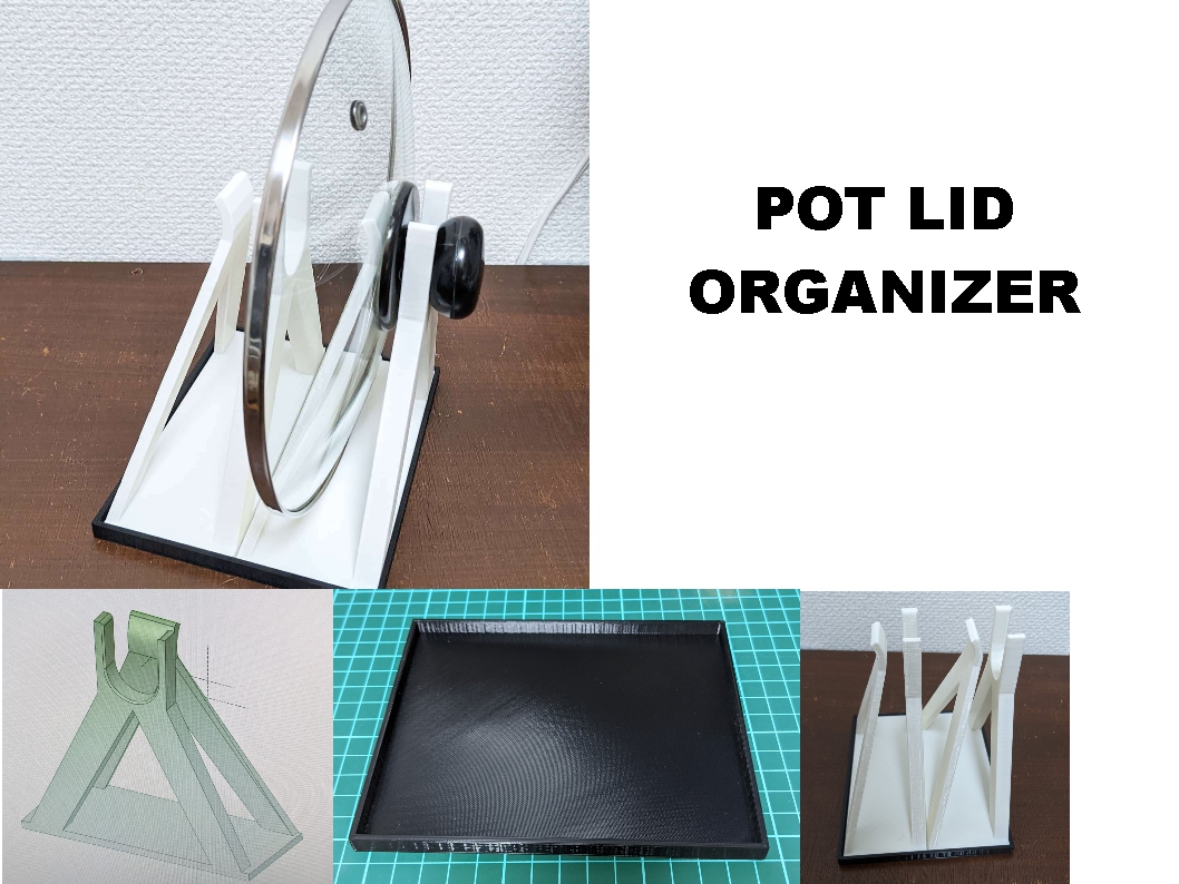 pot lid organizer