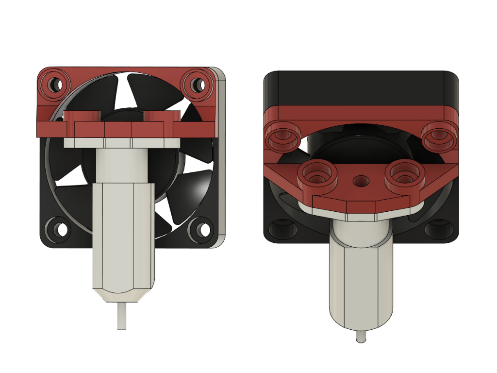 BLTouch Mount for Hydra Fan Duct