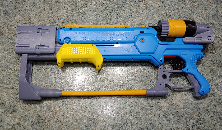 Nerf Forerunner - Laser Rifle Mod