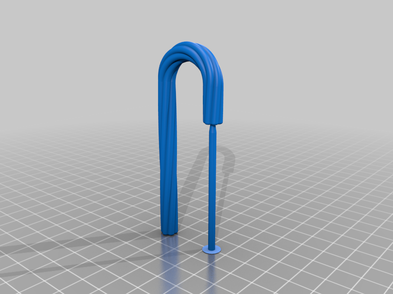 Candycane decoration for christmas tree
