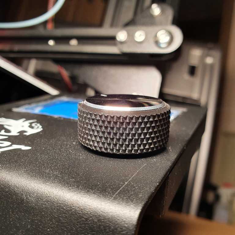 Ender knob knurling(3, 5, Pro, CR-10)