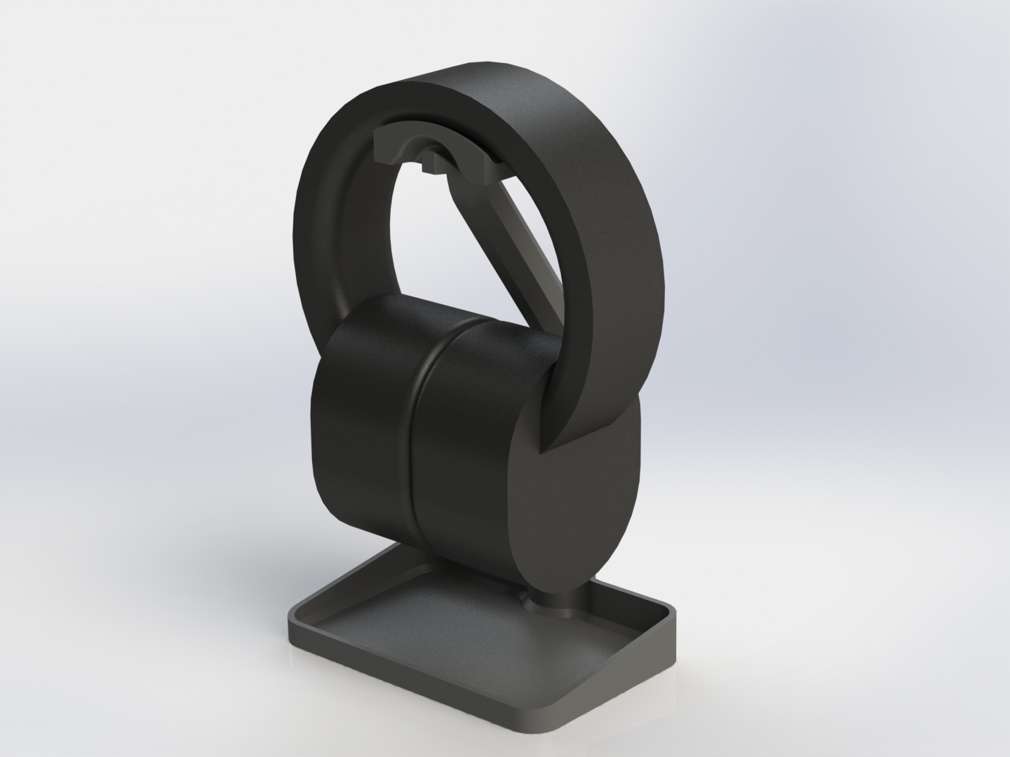 Headphone Stand with Catchall