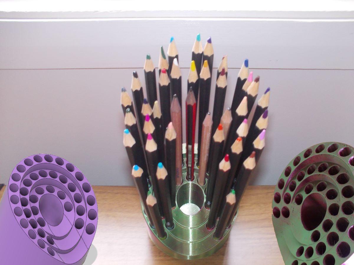 Jumbo Pencil Holder - 41 Utensils