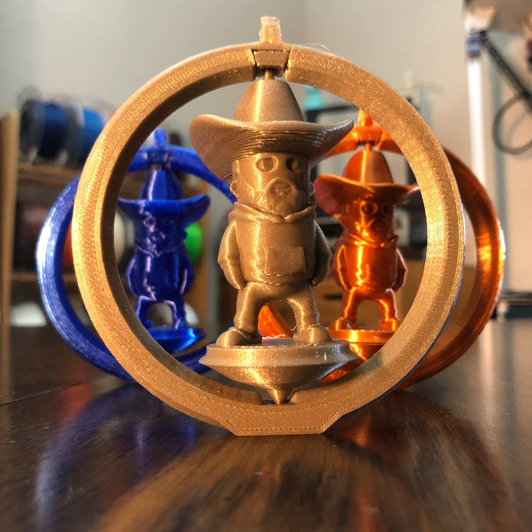 Loyal Moses Spinning Ornament
