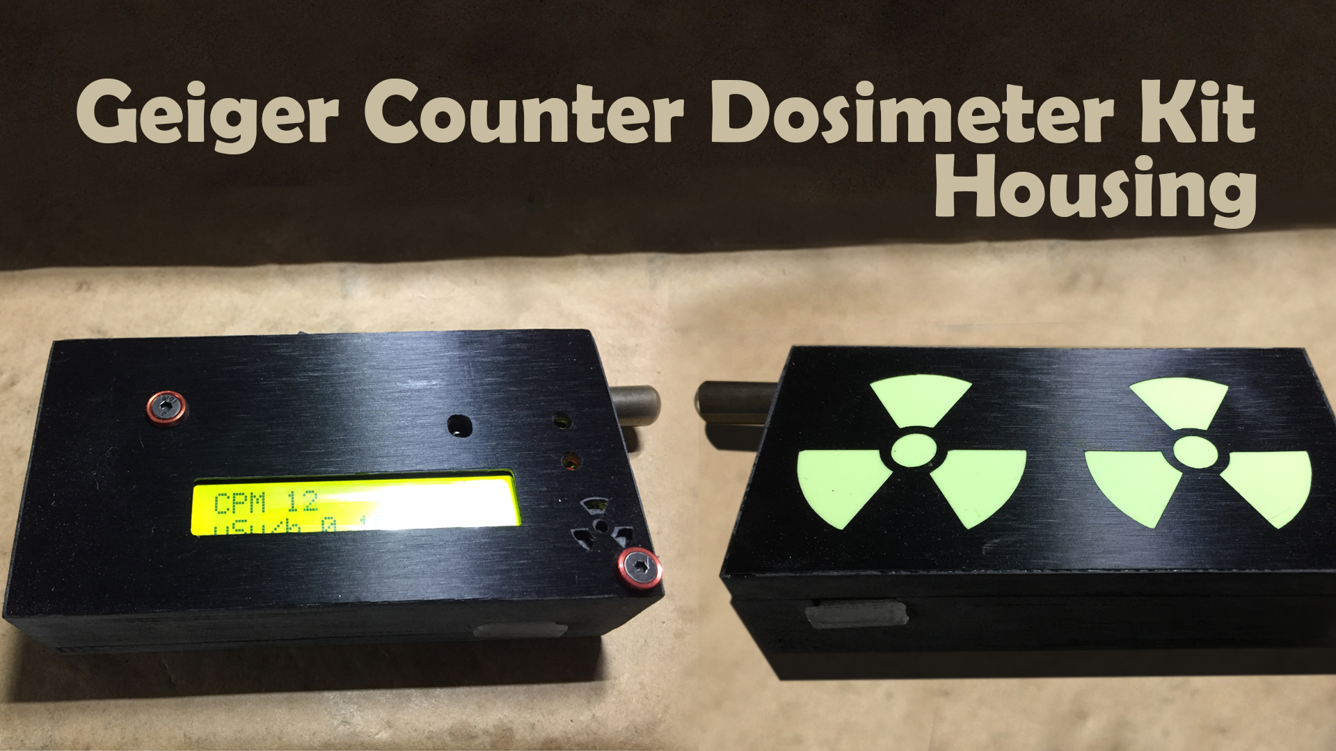 Geiger Counter Dosimeter Housing for impexeris