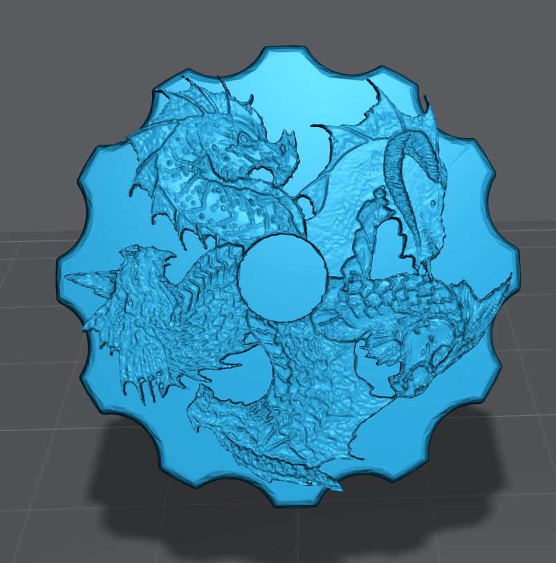 Tiamat extruder knob