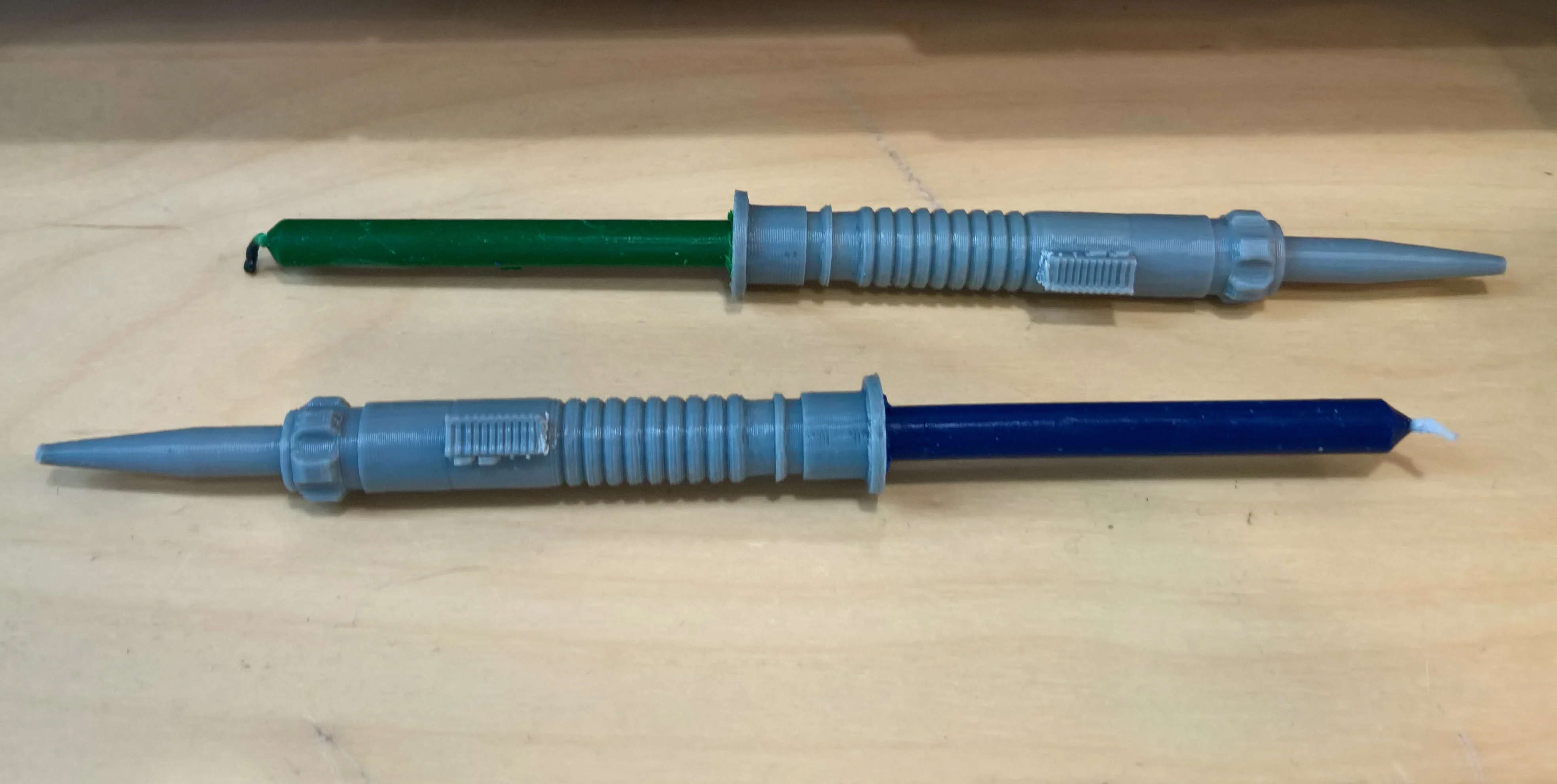 Lightsaber Candle Holder