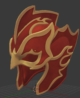 TERA helmet red