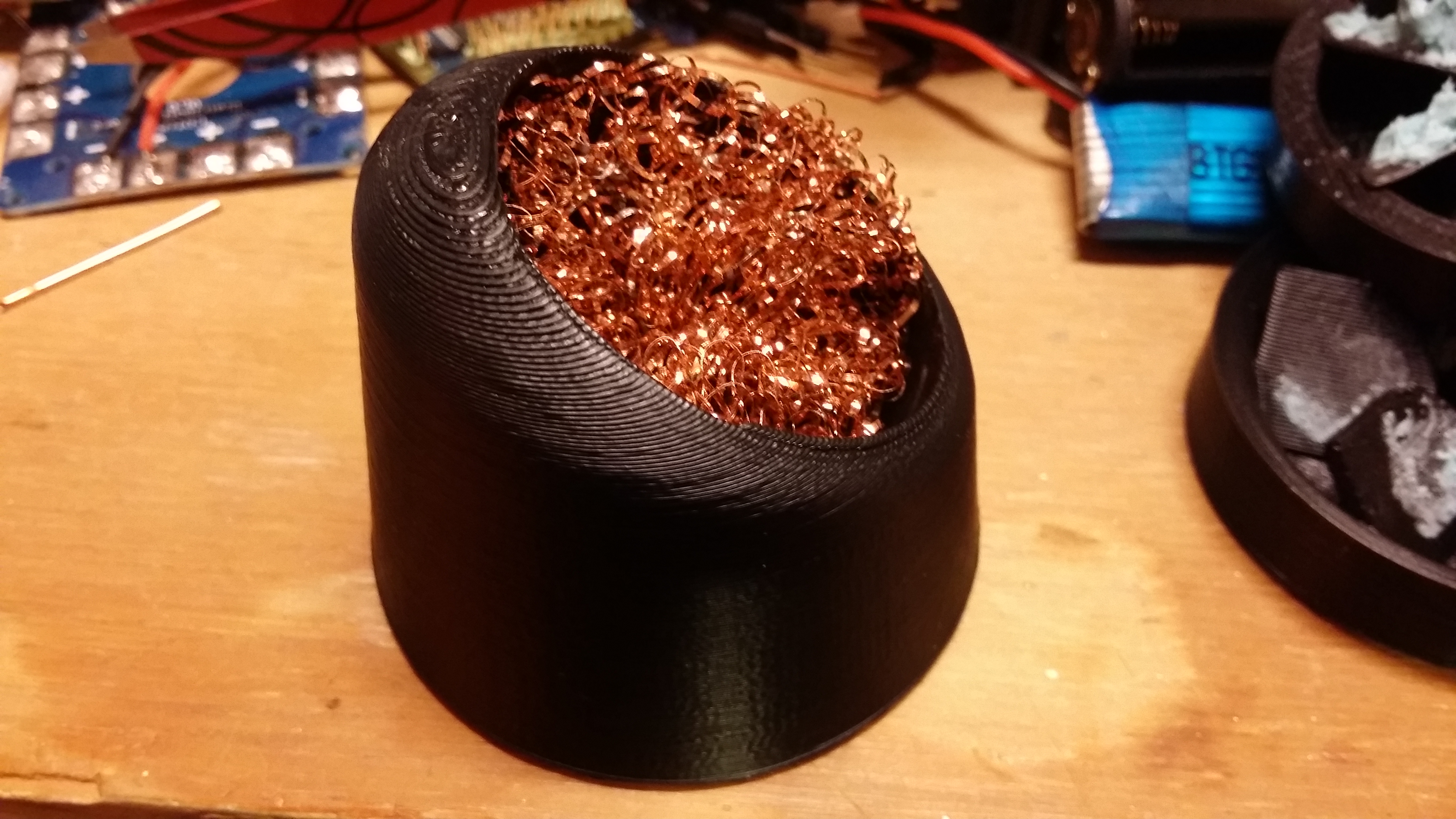Soldering Iron Tip Cleaner Mesh Ball Holder Thingy