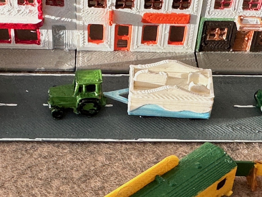 Carnival parade trailer 3 (z-scale)