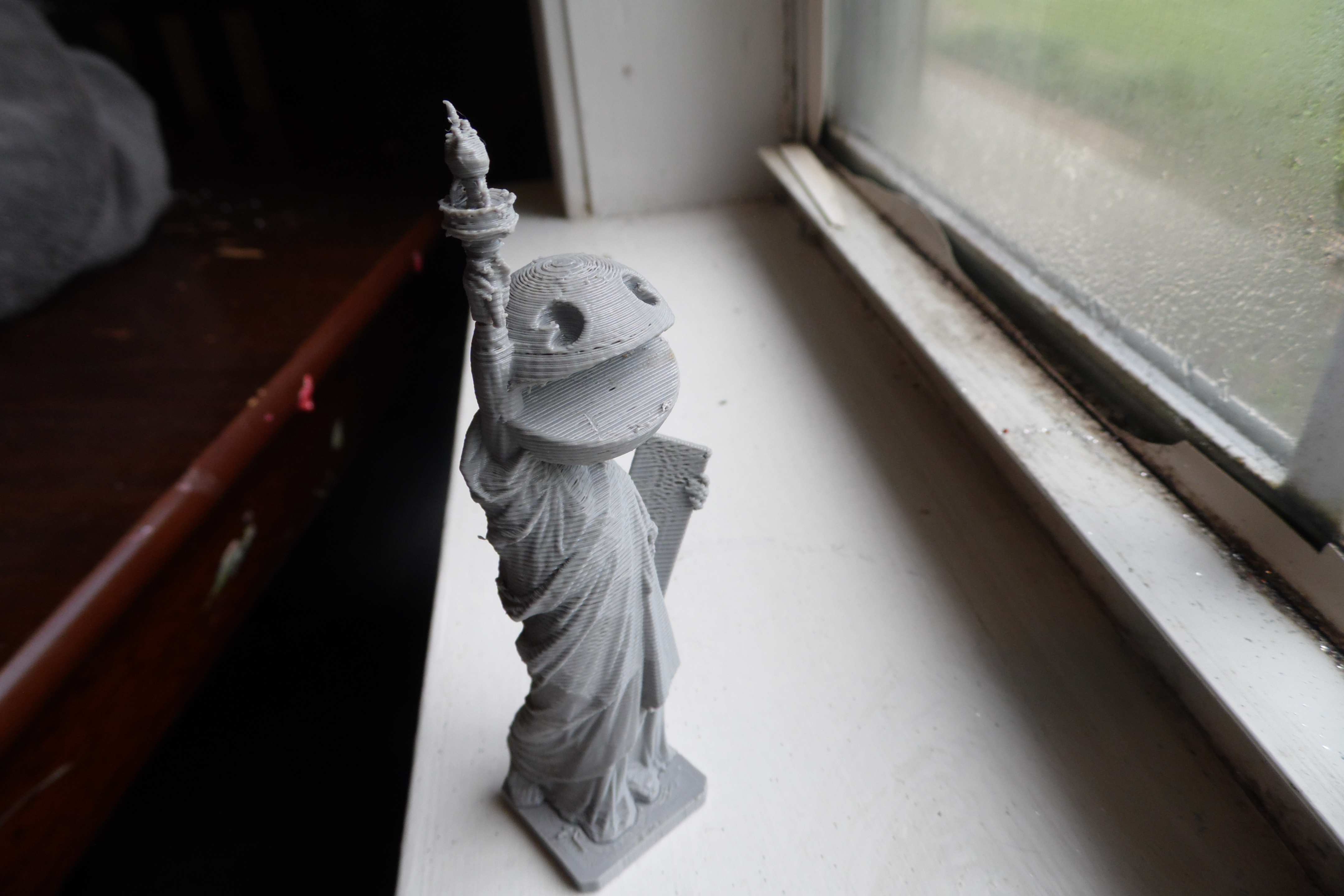 Pacman Statue of Liberty