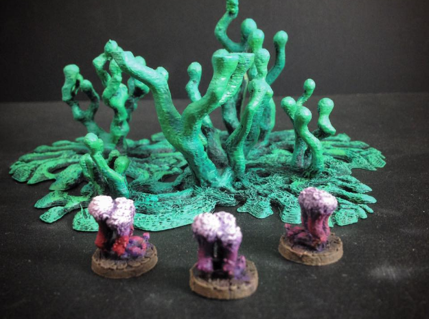 Mytoan Sporeworms (15mm scale)