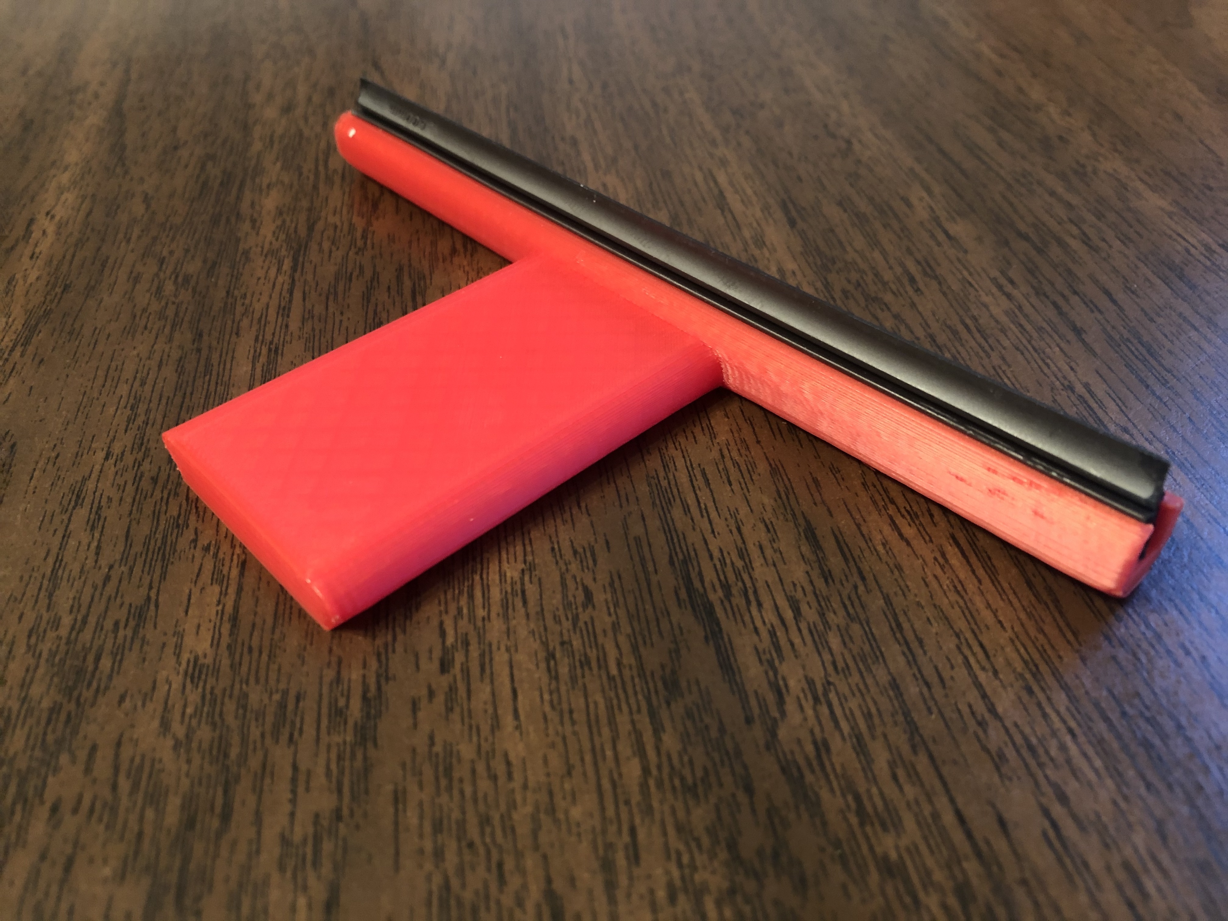Wiper blade squeegee