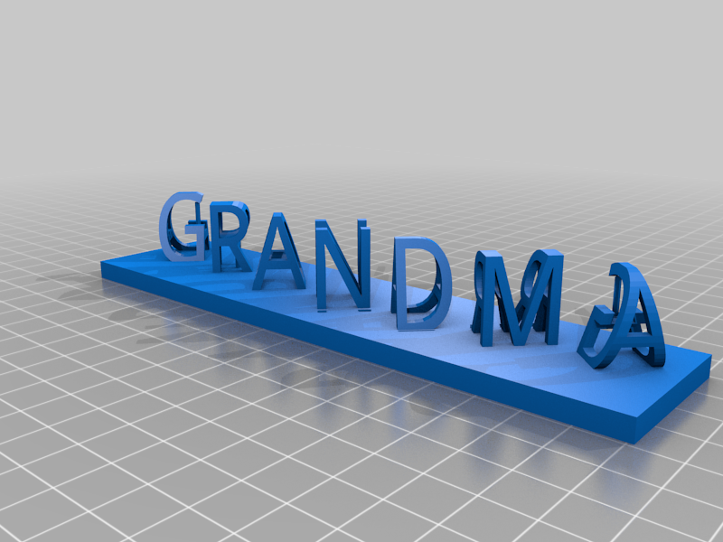 Grandma Grandpa Word Illusion (With and without supports)