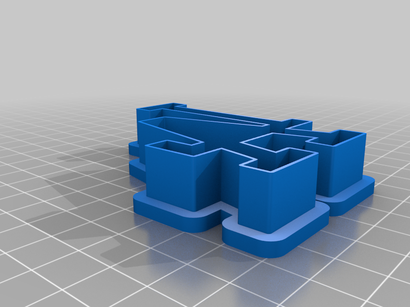 Los Angeles Dodgers cookie cutter