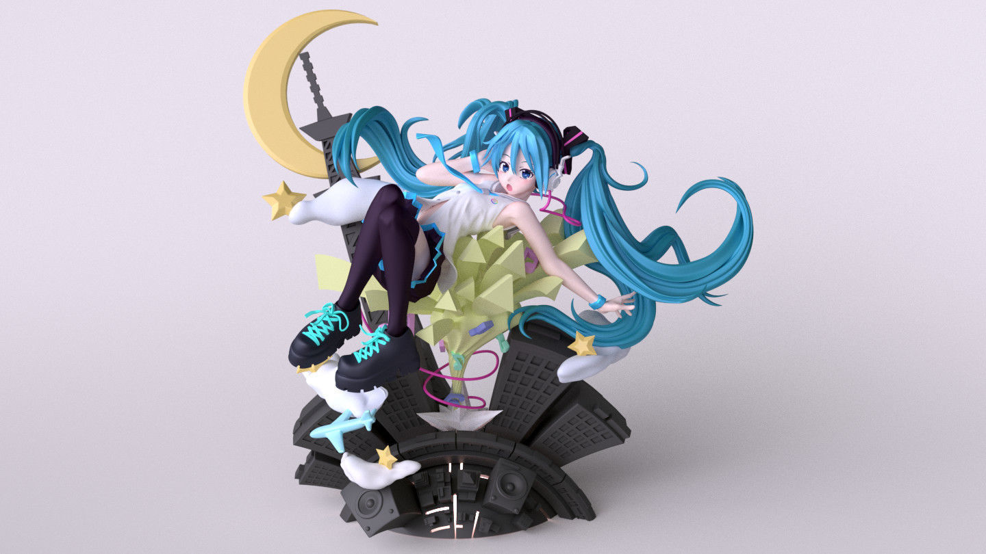 Miku figurine re-upload