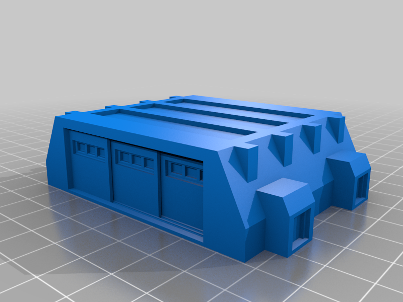 6mm Hangar 1A - Hexed and Hexless