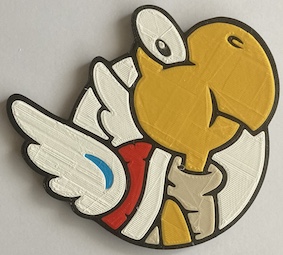 Badge Koopa (rouge)