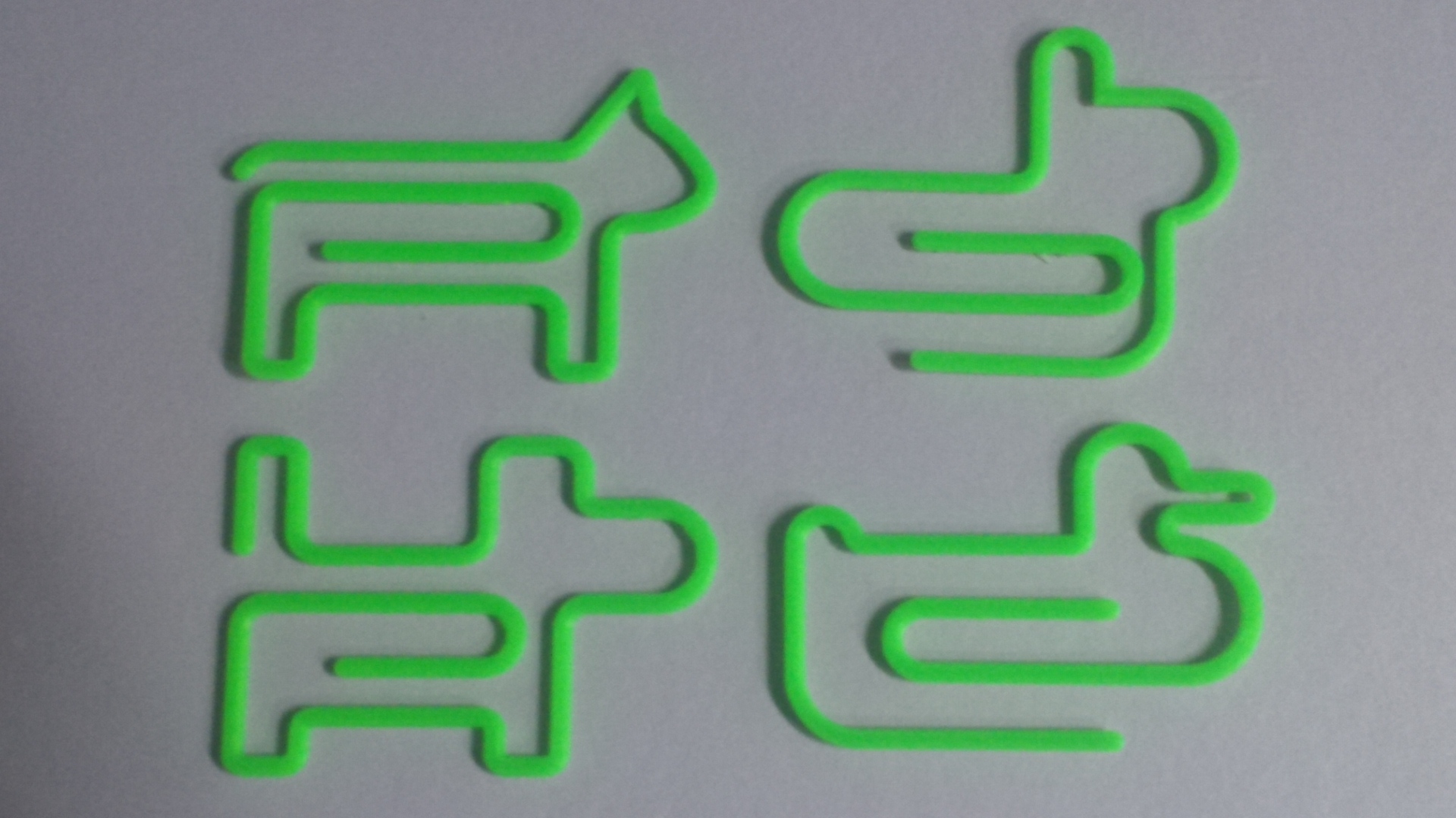 Animal Paper Clips