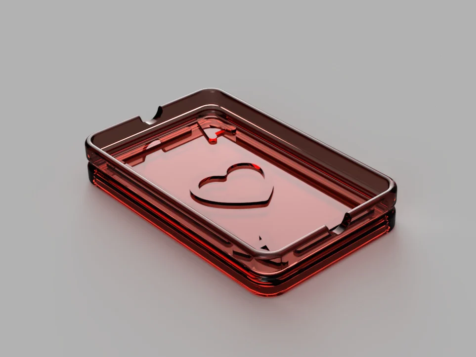 Ace of Hearts Ashtray for Tanej