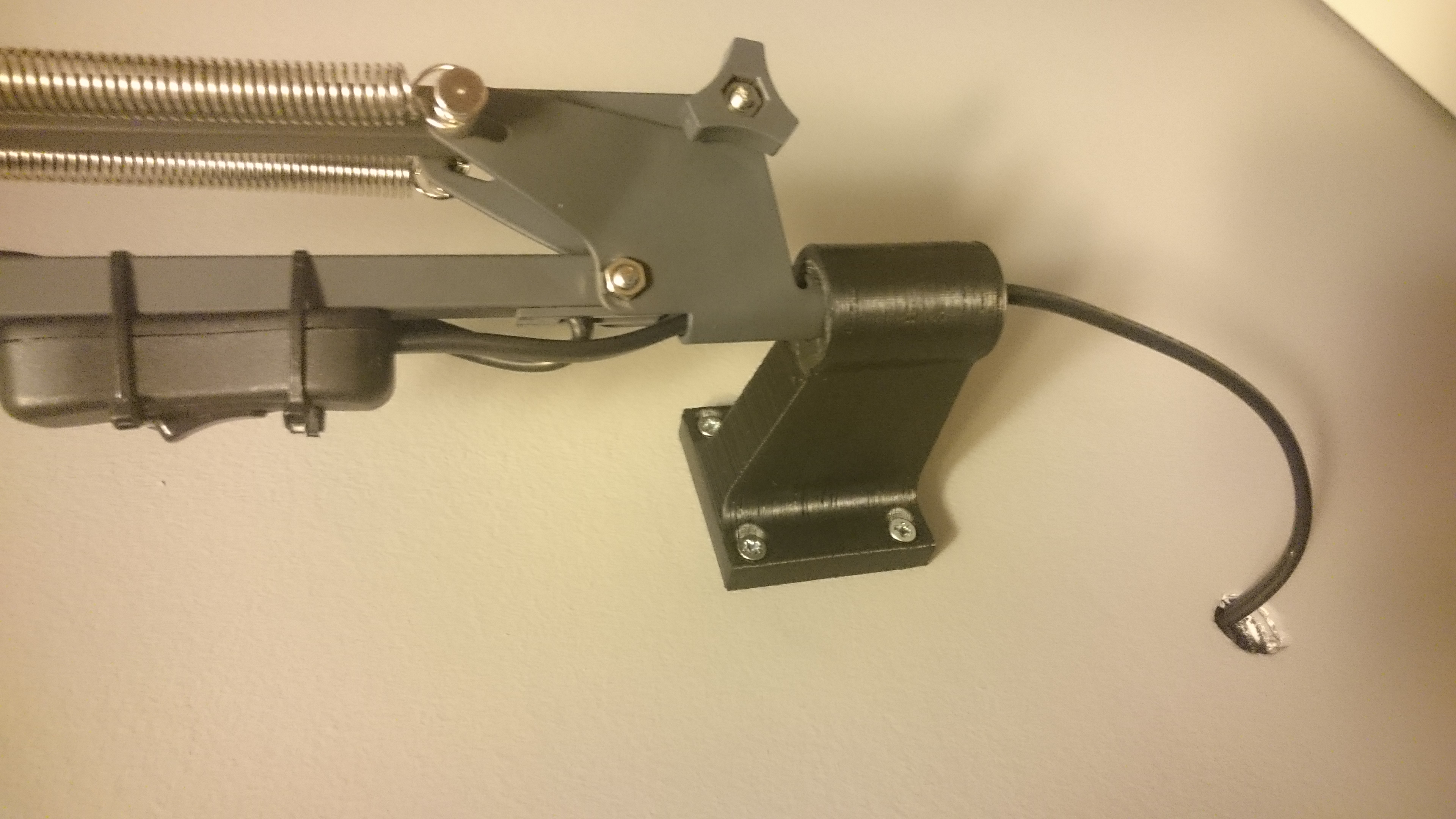 IKEA LAMP TERTIAL LONG HOLDER FOR WALL