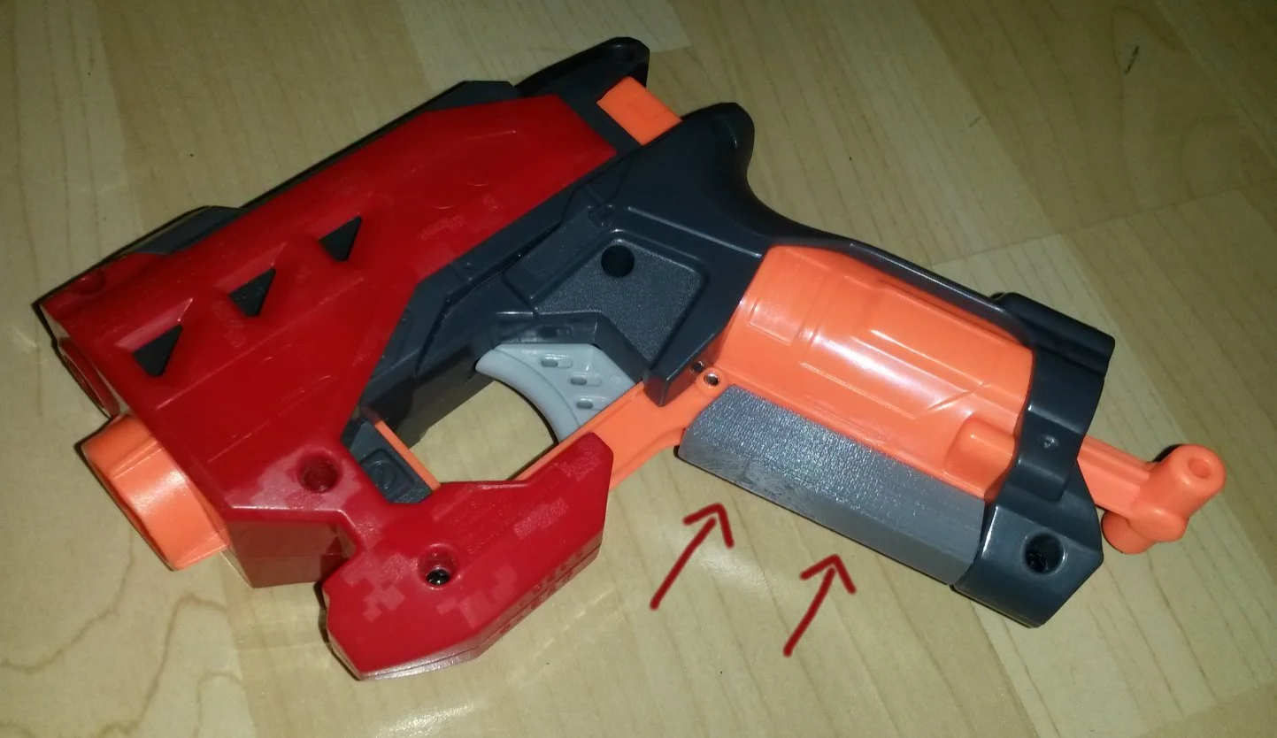 Grip for the Nerf Bigshock
