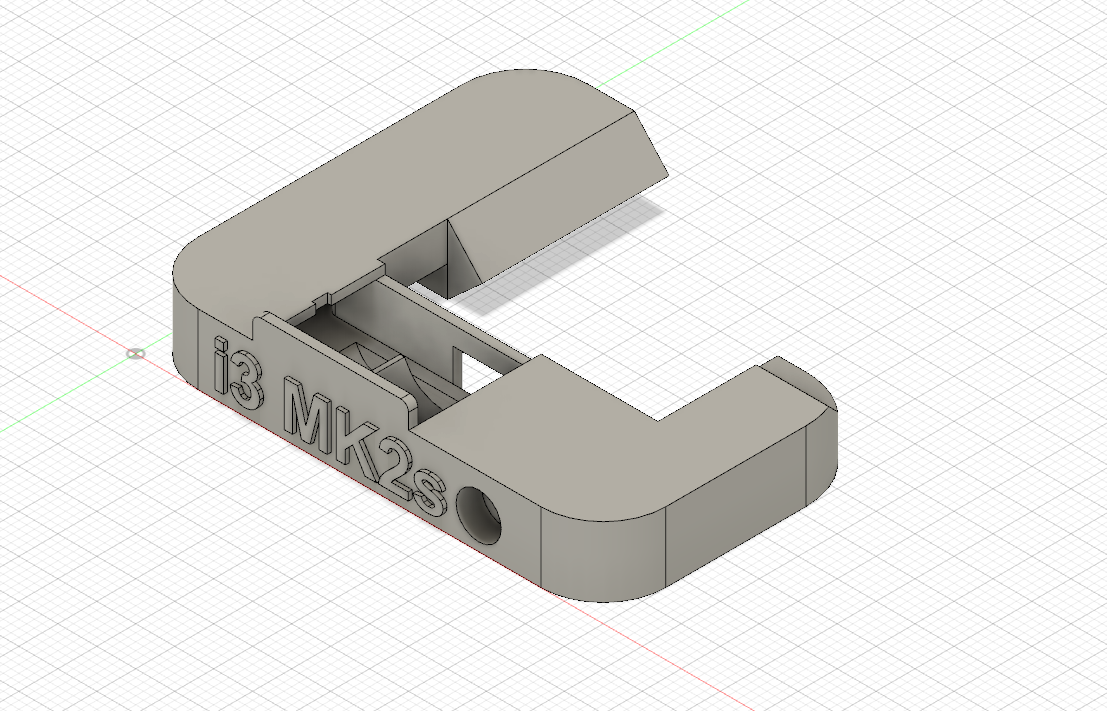 Prusa i3MK2s fan duct advanced - "fiddler crab edition"