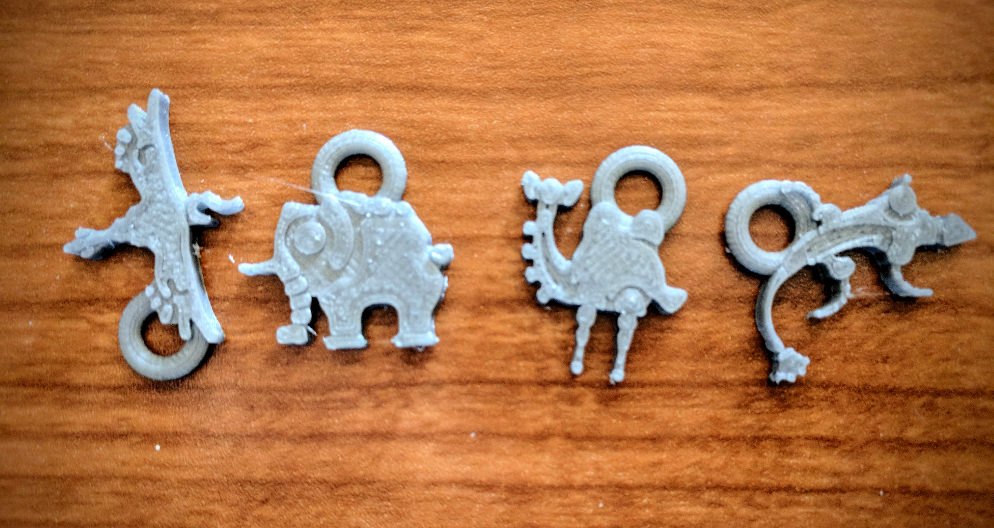 Divine Beast Pendants