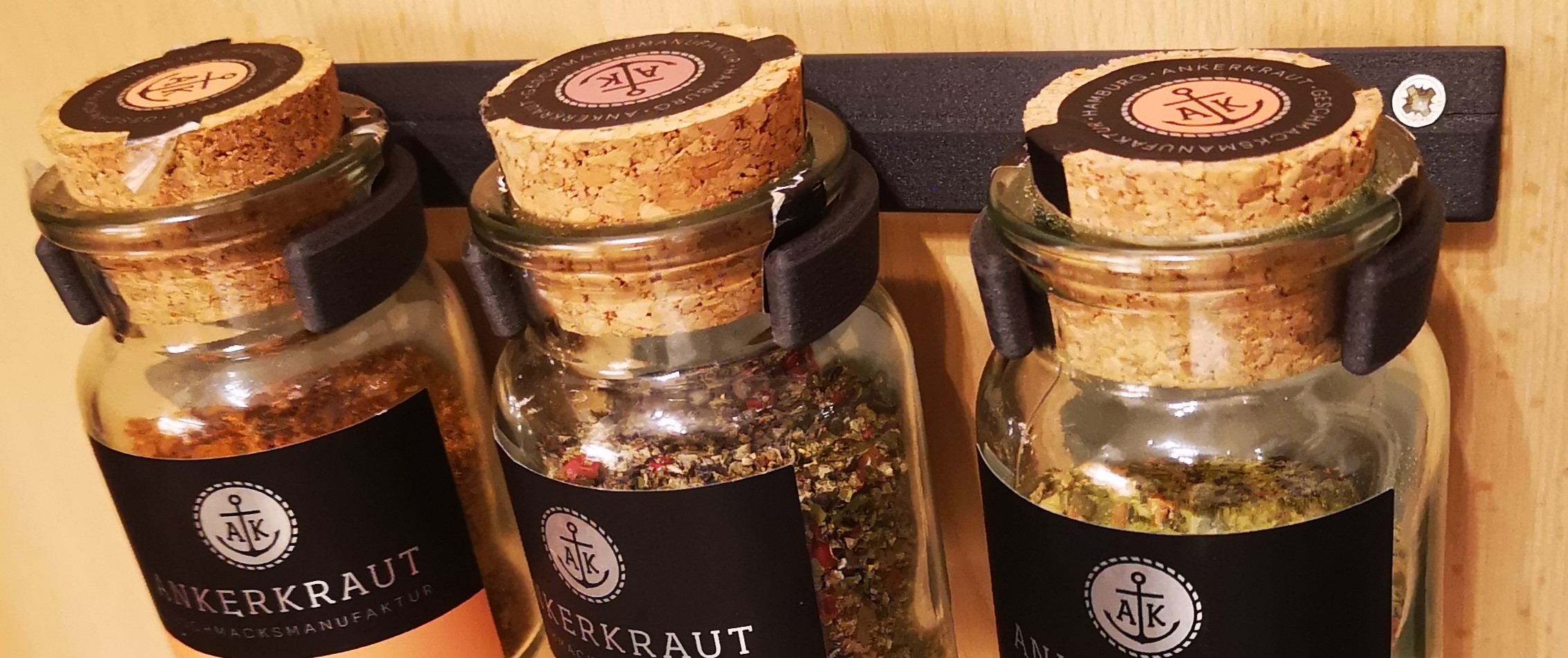 Ankerkraut 3er Schiene