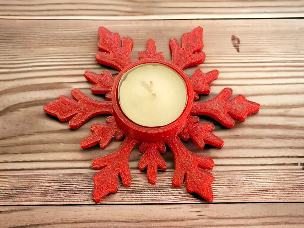 Elegant Christmas Candle Holder