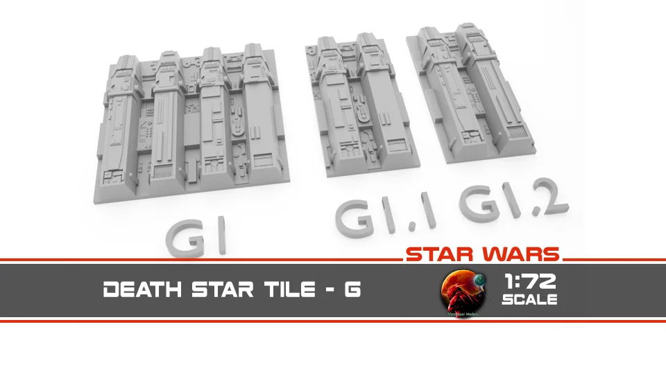 Star Wars Death Star Surface Tile G1