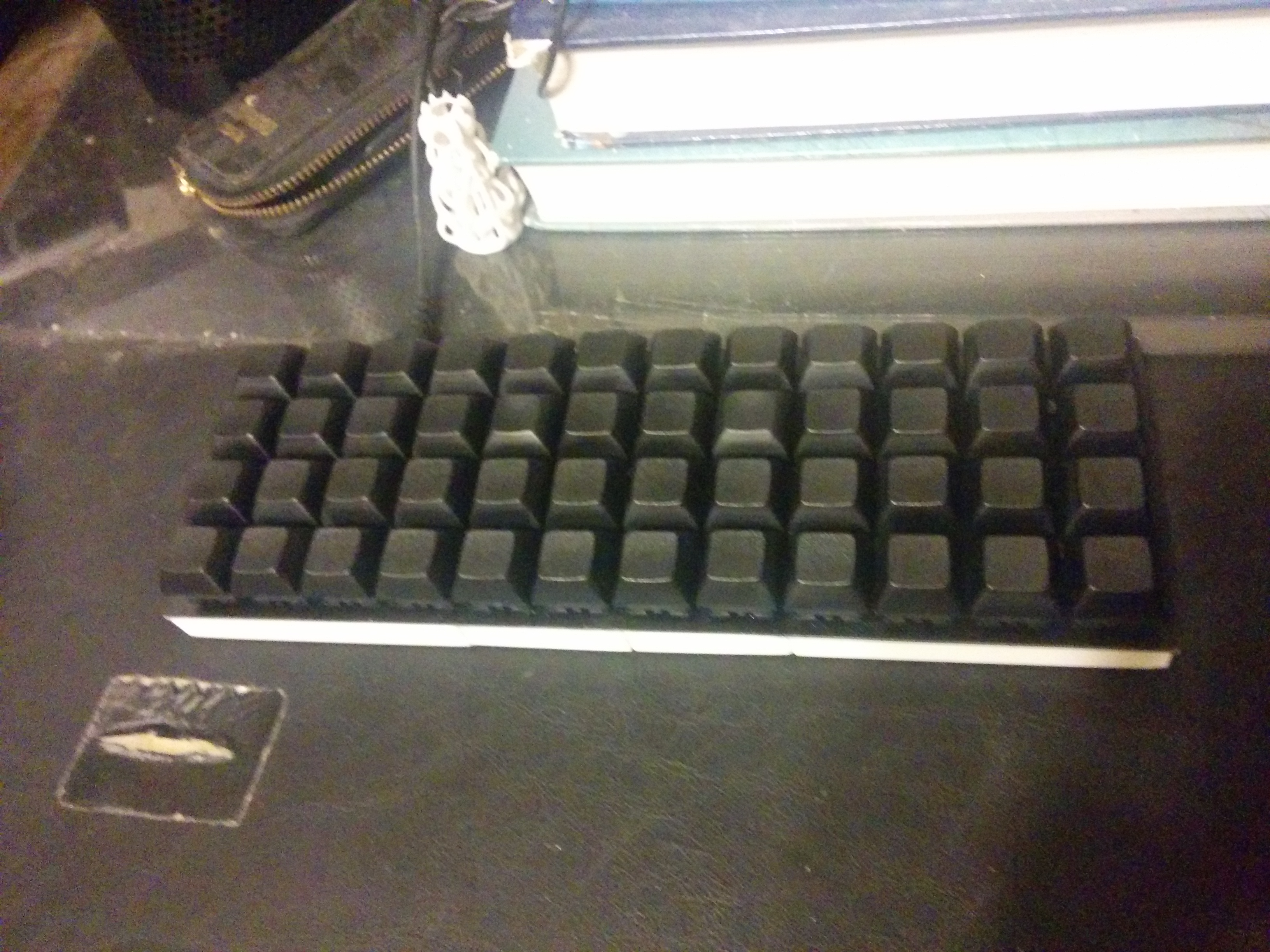 Planck ortholinear keyboard top plate