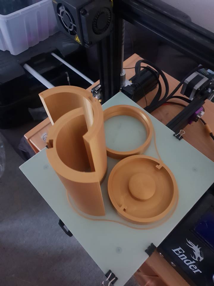 Lost wax metal casting - mold flask