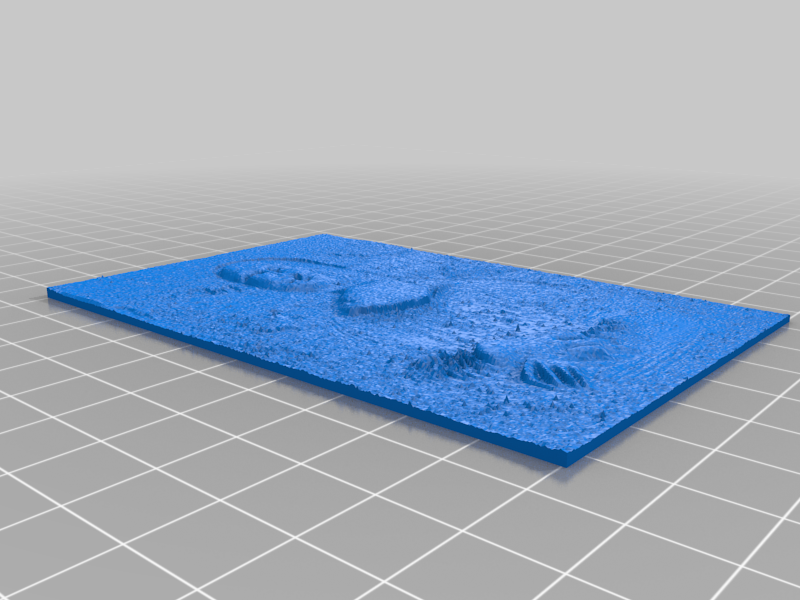 Monalisa Lithoplane