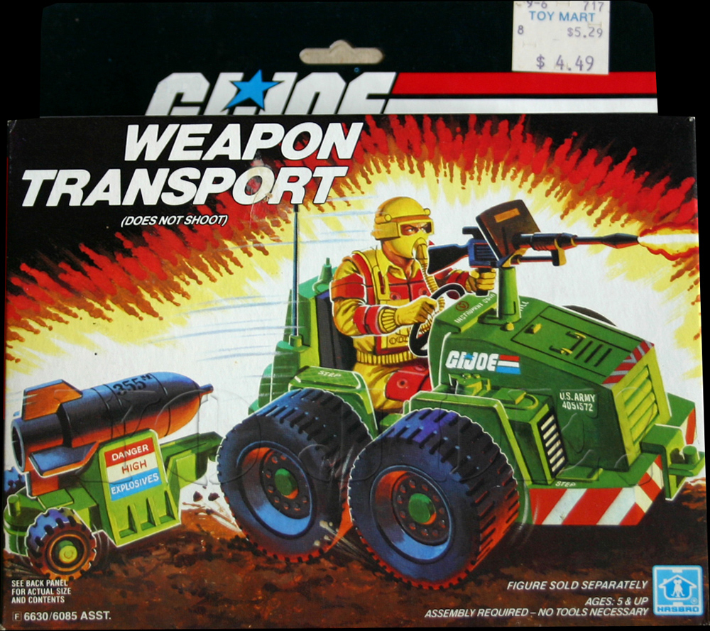 GI Joe - Weapon Transport 1985 (COMPLETE)