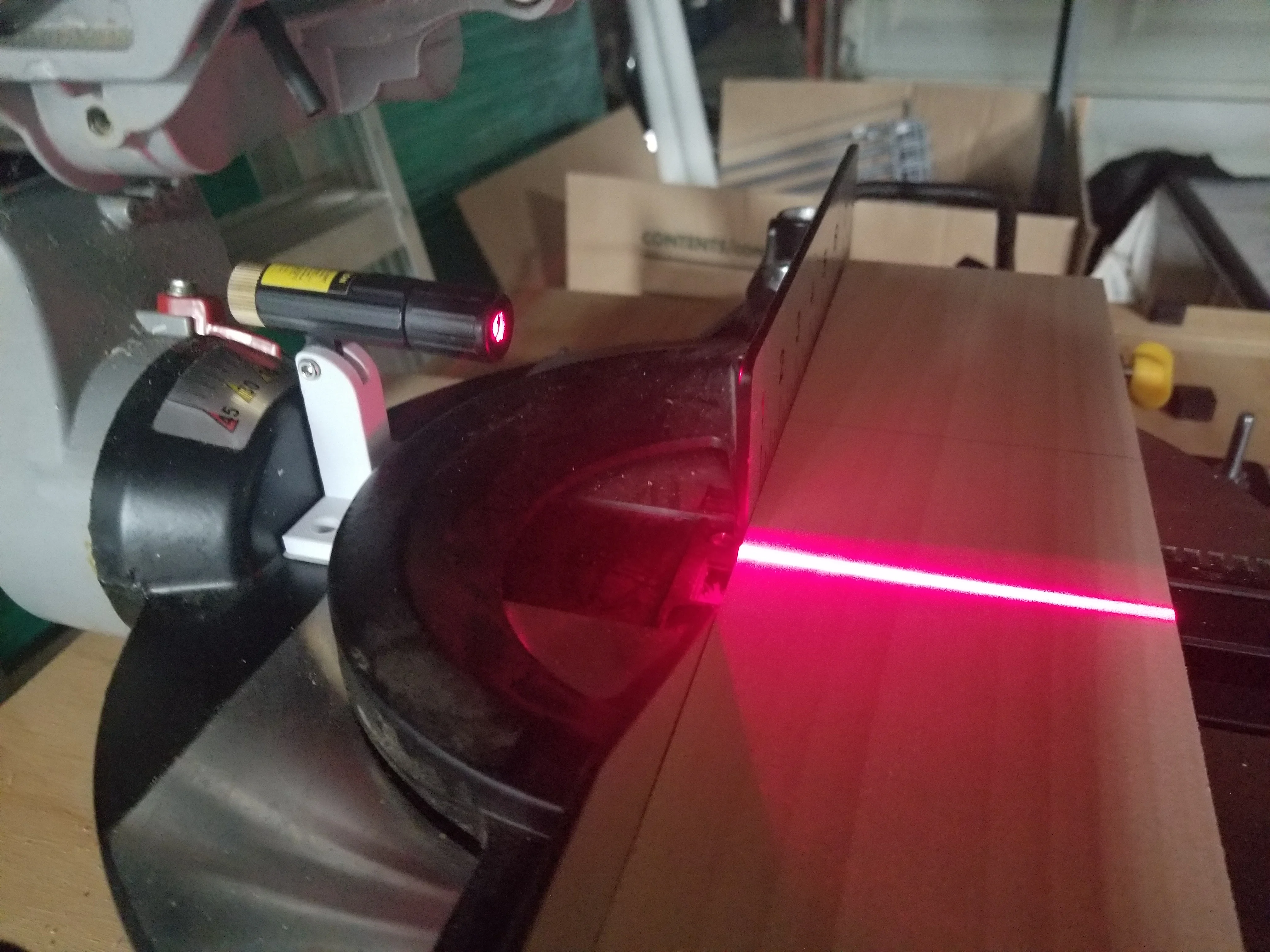 Harbor Freight Miter Saw Laser Mount