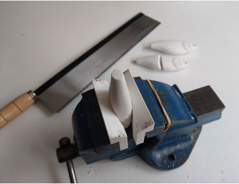 Lure joint cutting jig (for vise)