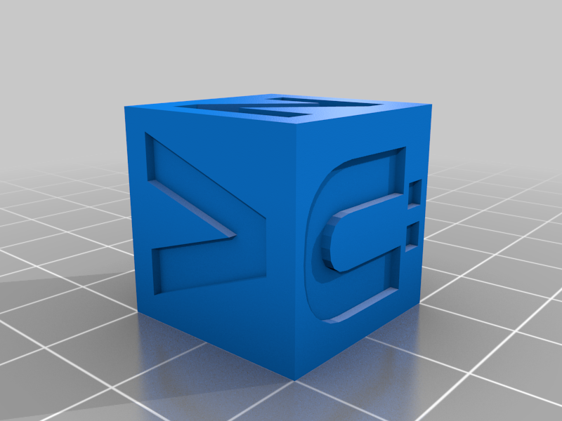 Türkçe Harf Zarları / Küpleri - Turkish Alphabet Dice -  Calibration Cube