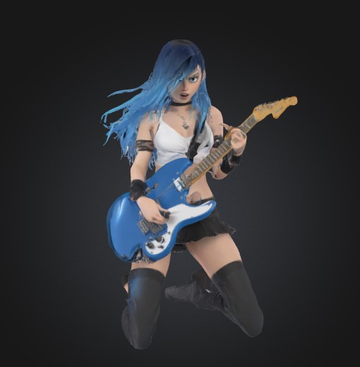anime guitarist