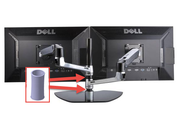 Spacer for Monitor Arm