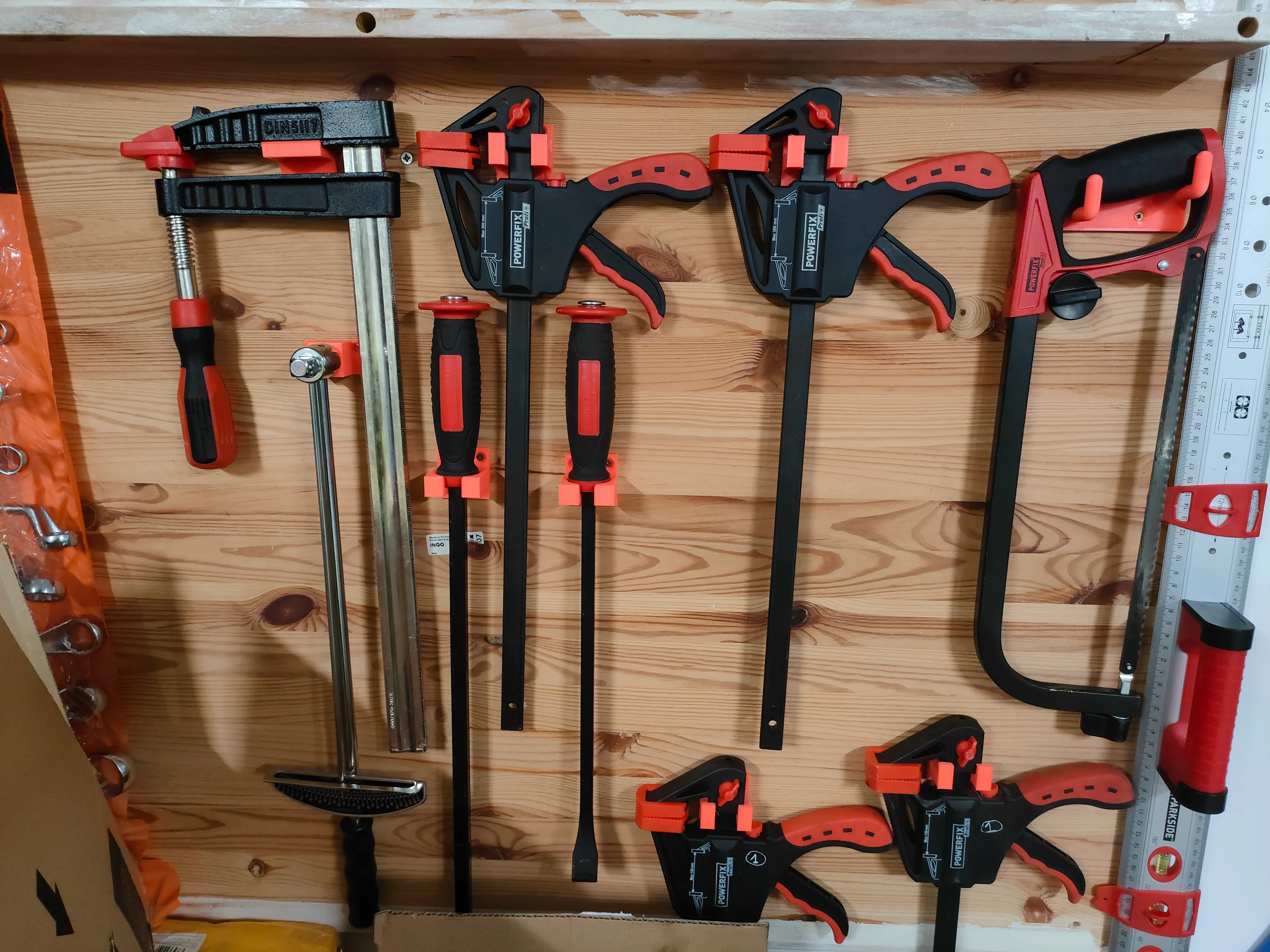 Hook for Powerfix clamps, Powerfix saw, Powerfix leverage and 1/2" tools