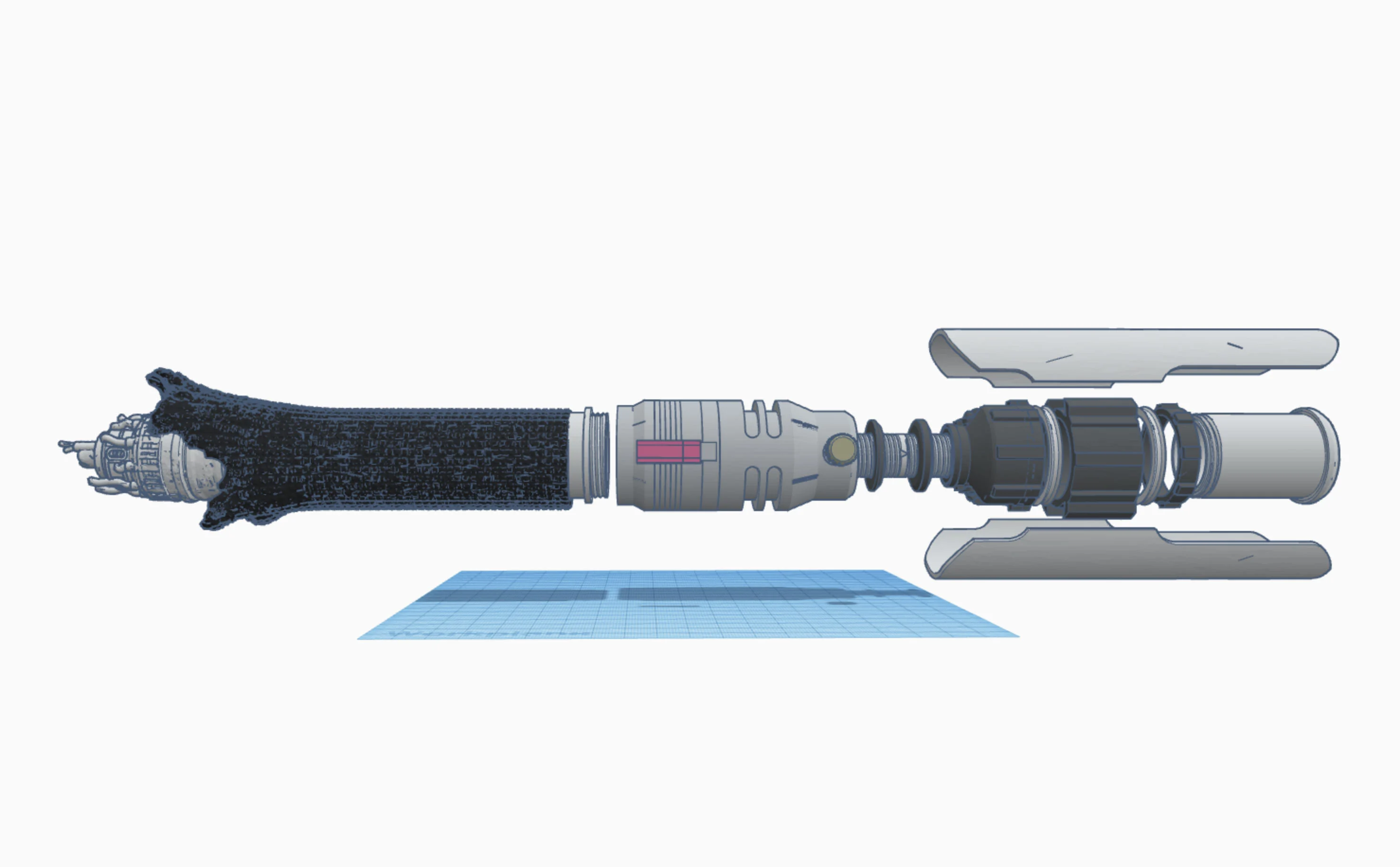 Screw together Cal Kestis' Lightsaber