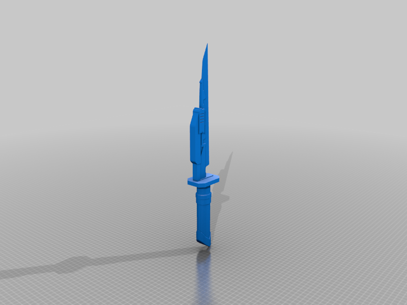 Vibrant Tanto from The Cycle: Frontier