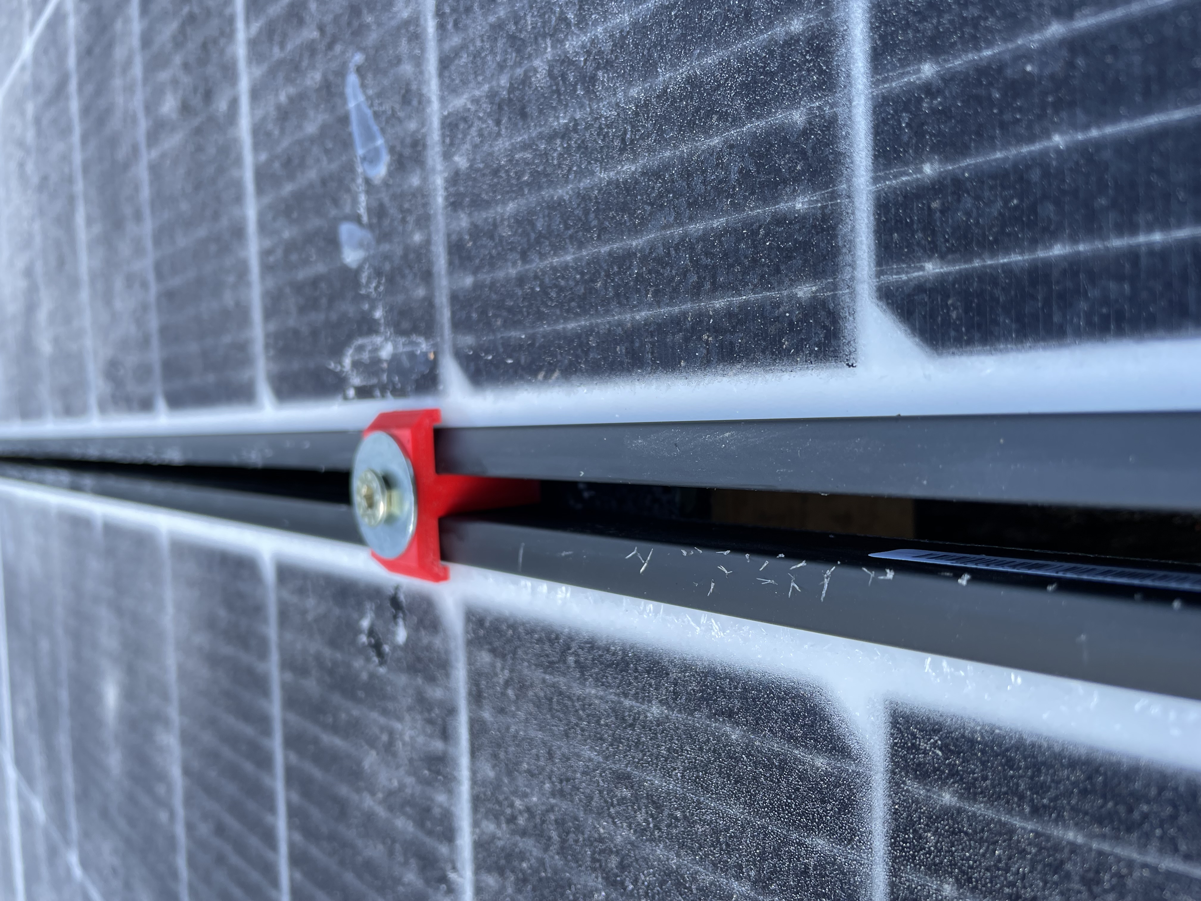 Solar Panel / Module mounting Bracket -- PV Panel / Module Befestigung