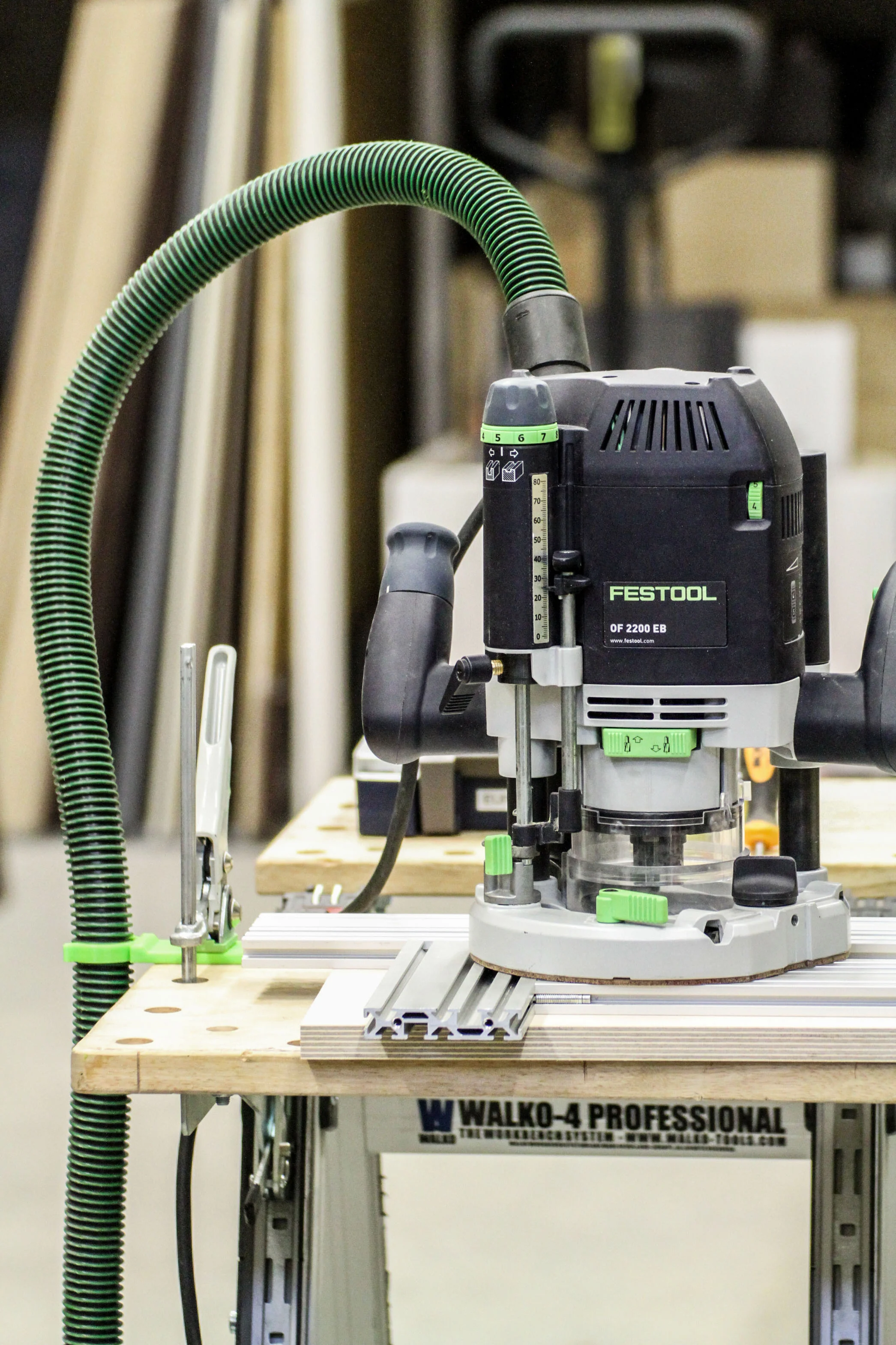 Festool vacuum hose clamp