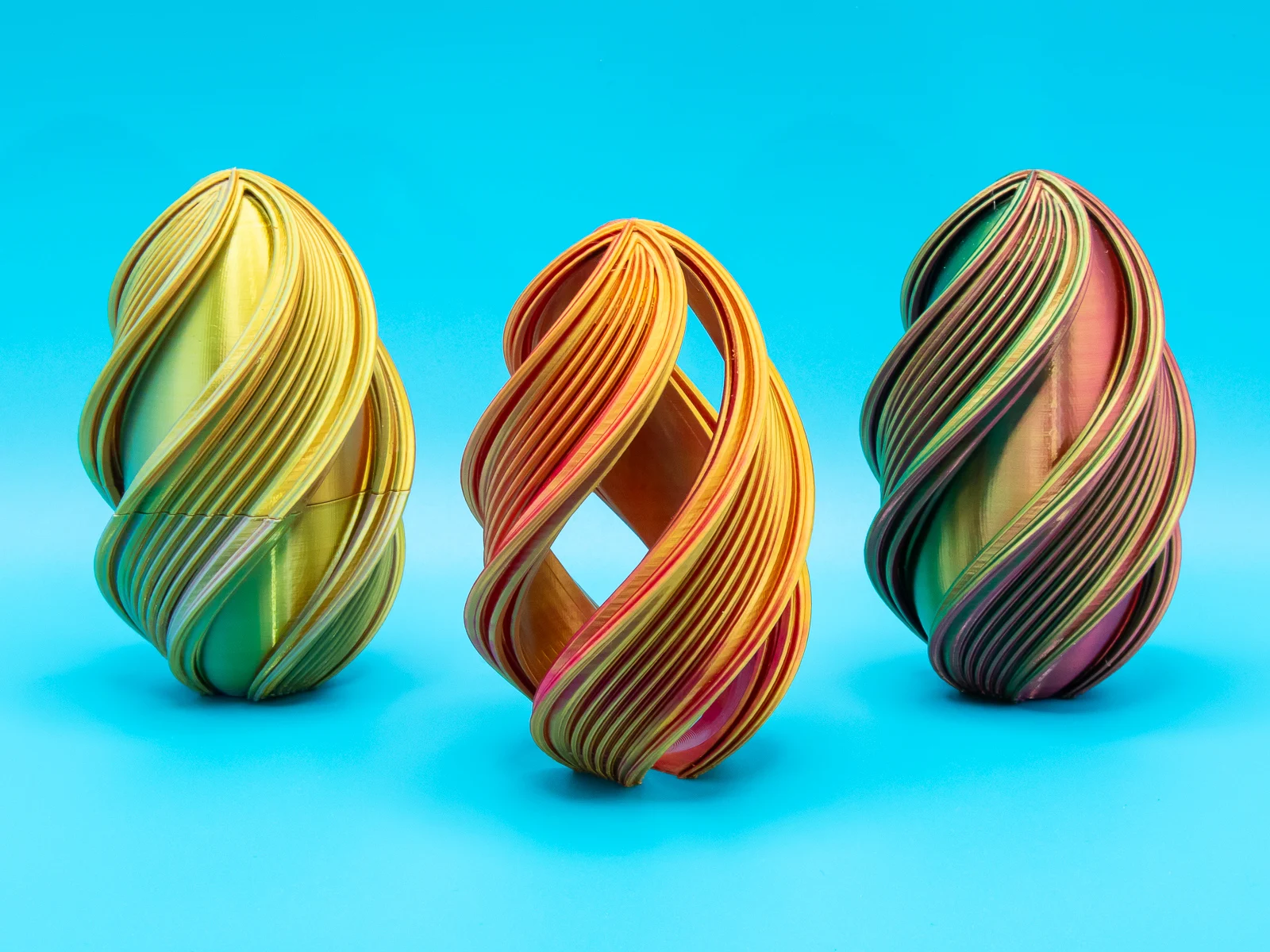 Spiral Ribbon Easter Egg 2025