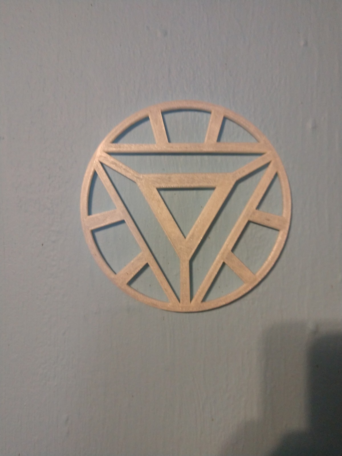 Iron Man Arc reactor sign